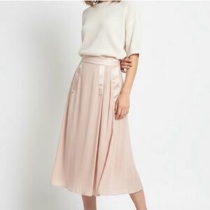 Givenchy Silk Midi Skirt